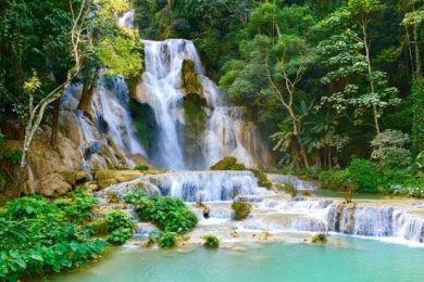 thác nước đẹp ở Lào