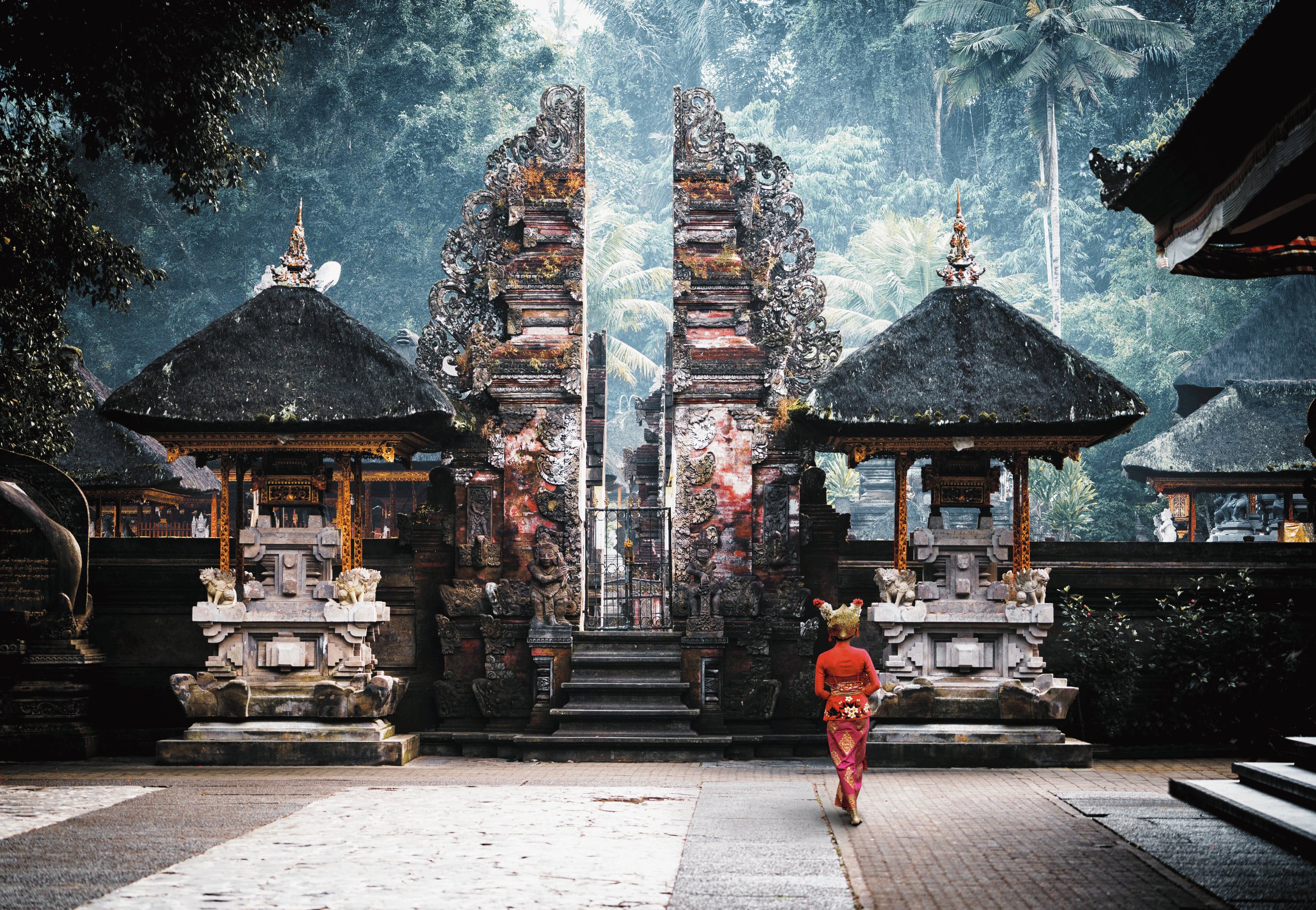 Đền Tirta Empul Là Một Trong Những điểm Du Lịch Tâm Linh Nổi Tiếng Trên đảo Bali