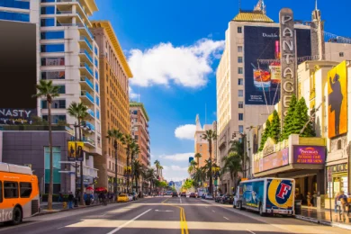 Tour bờ tây Hoa Kỳ - Mỹ Hollywood Boulevard.2